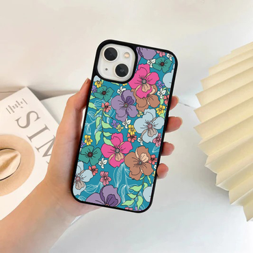 Colorful Retro Garden Floral Phone Case