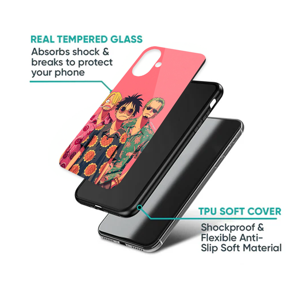 Monster Trio Summer Vibes iPhone Case