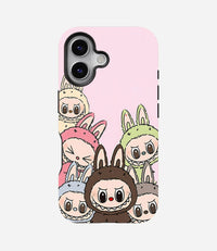 Labubu Monster Squad Glossy Phone Case