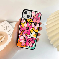 Retro Pop Art Cherry Blossom Phone Case