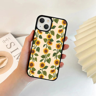 Sunny Sunflower Vine Phone Case