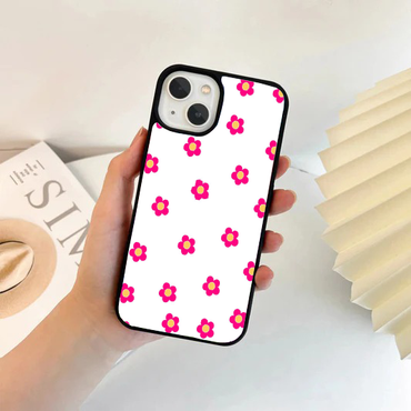 Minimalist Mini Pink Flower Phone Case