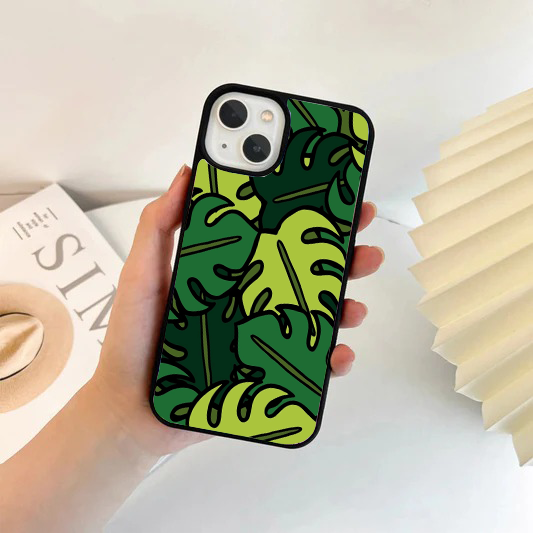 Bold Monstera Leaf Tropical Phone Case