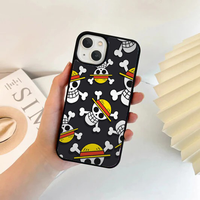 Straw Hat Jolly Roger Pattern iPhone Case