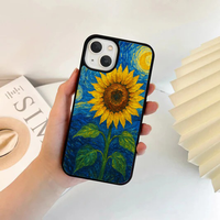 Lone Sunflower Starry Sky Phone Case