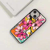 Retro Pop Art Cherry Blossom Phone Case