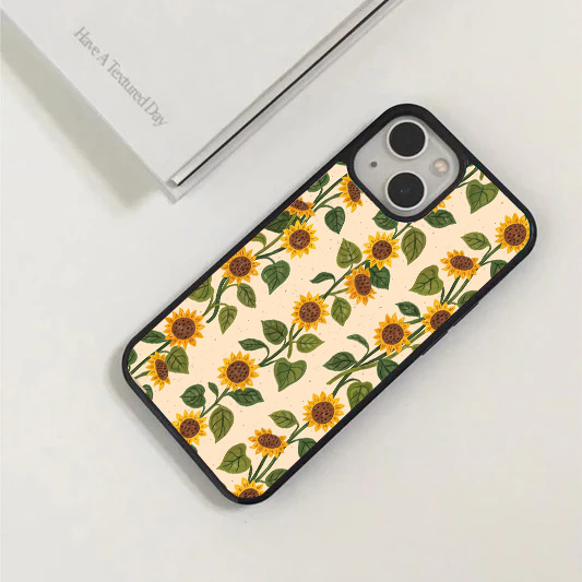 Sunny Sunflower Vine Phone Case