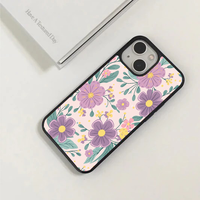 Pastel Purple & Pink Botanical Phone Case