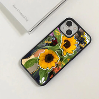 Indie Sunflower Bouquet Scrapbook Phone Case