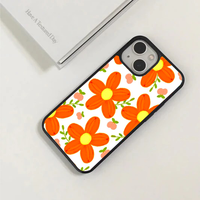 Chunky Retro Orange Flower Kidcore Case