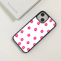 Minimalist Mini Pink Flower Phone Case