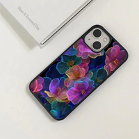 Neon X-Ray Floral Glowing Phone Case