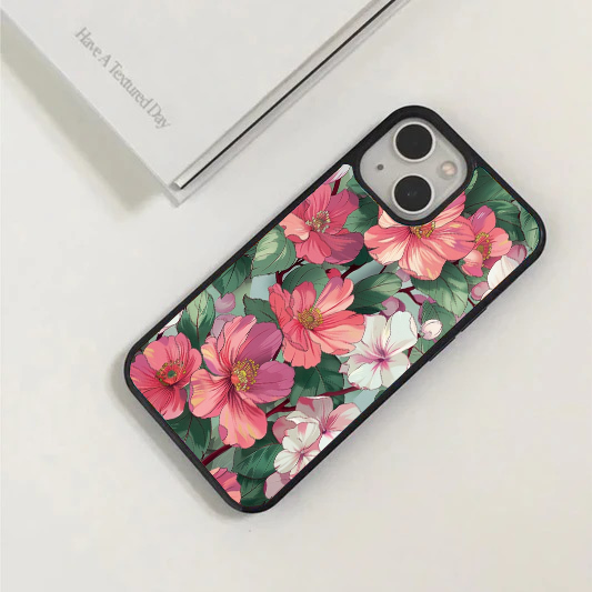 Lush Botanical Pink Camellia Phone Case