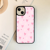 Pink Coquette Bow & Daisy Floral Phone Case