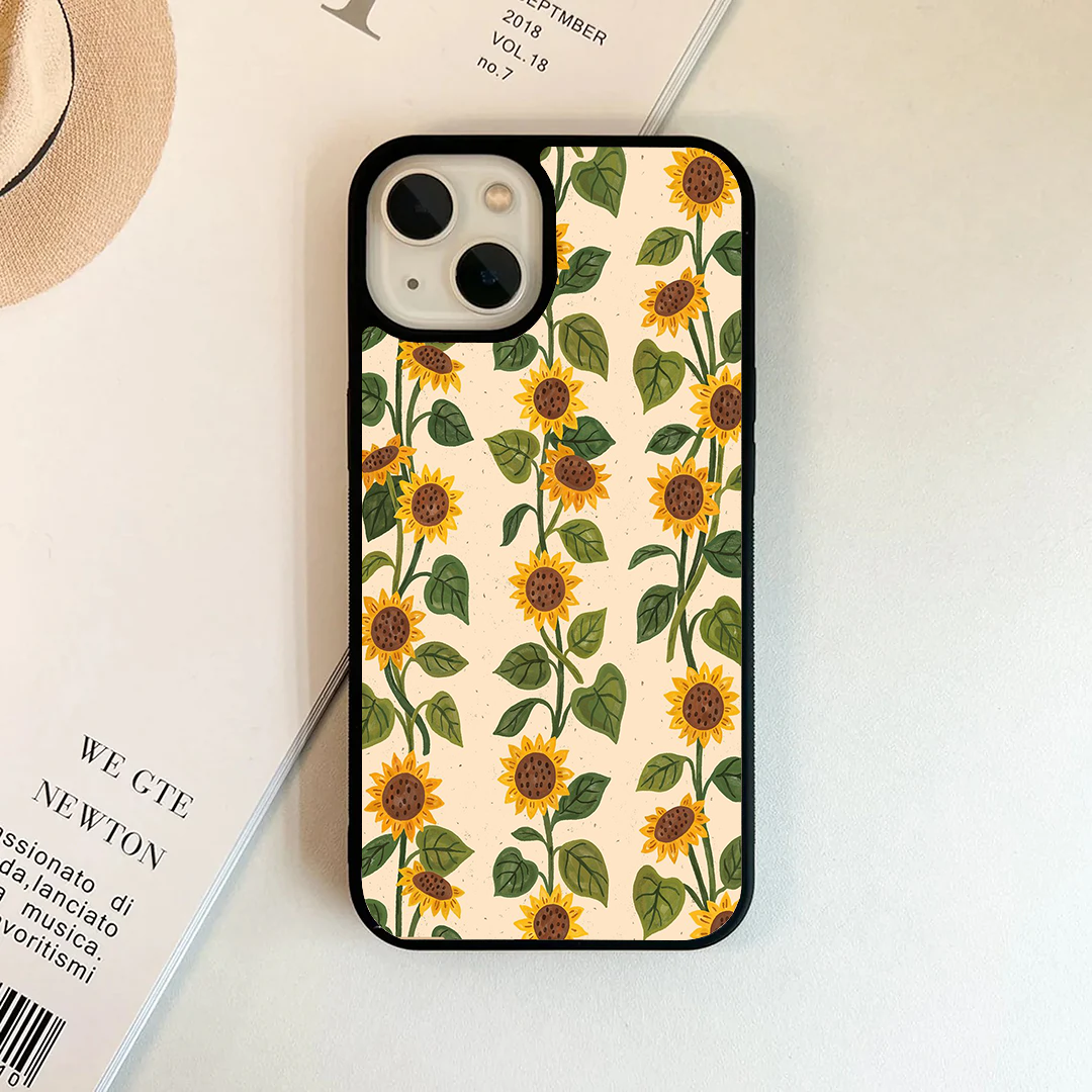 Sunny Sunflower Vine Phone Case