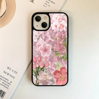 Dreamy Pink Floral Collage Phone Case