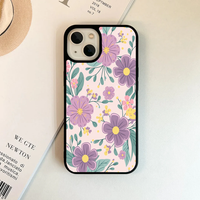Pastel Purple & Pink Botanical Phone Case
