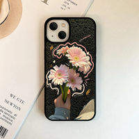 Indie Aesthetic Pink Daisy Golden Hour Case