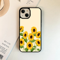 Minimalist Sunflower Field Phone Case
