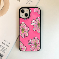 Vibrant Pink Graphic Lily Phone Case