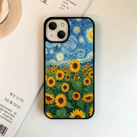 Blooming Sunflowers Under Starry Night Case
