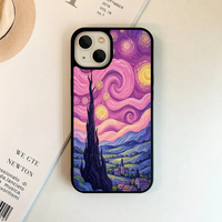 Twilight Purple Starry Night Phone Case