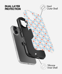 Vintage Harlequin Starburst Phone Case