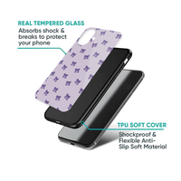 Pastel Lavender Mini Bow Pattern Phone Case