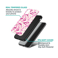 Flowing Magenta Ribbon Pattern Phone Case