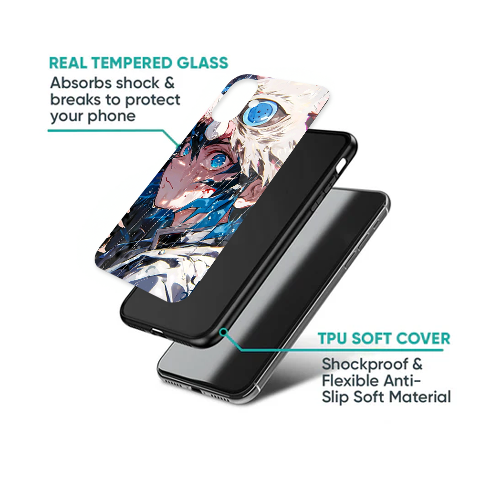 Rainstorm Beast Inosuke Metal Phone Case
