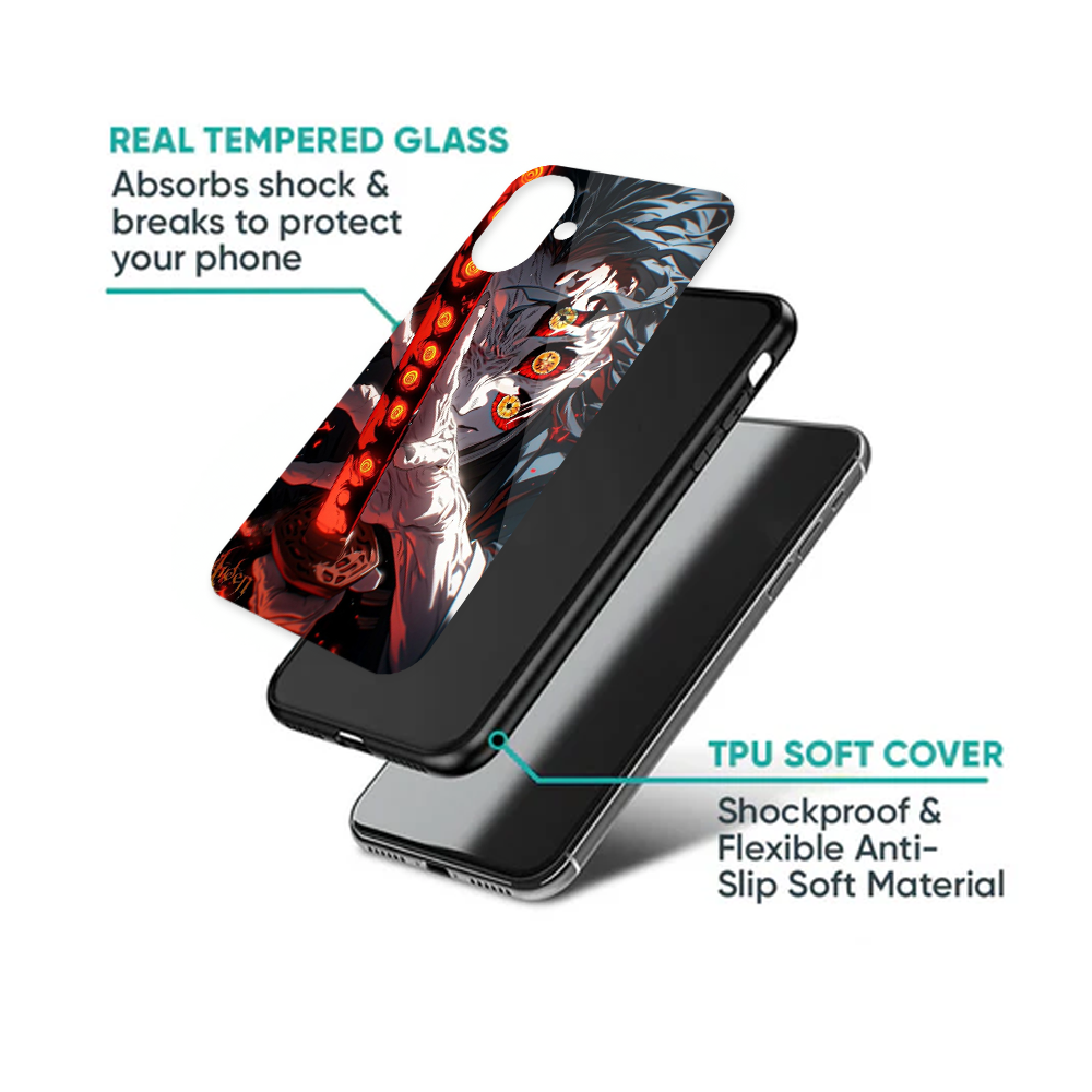 Upper Rank One Kokushibo Metal Phone Case