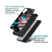 Glowing Mist Muichiro Close-Up Metal Phone Case