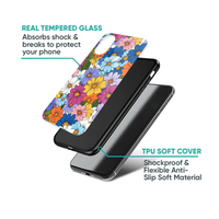 Colorful Rainbow Daisy Field Phone Case