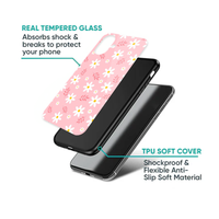 Sweet Pink Daisy & Leaf Phone Case