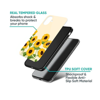 Minimalist Sunflower Field Phone Case