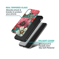 Vintage Line Art Pink Anemone Phone Case