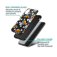 Straw Hat Jolly Roger Pattern iPhone Case