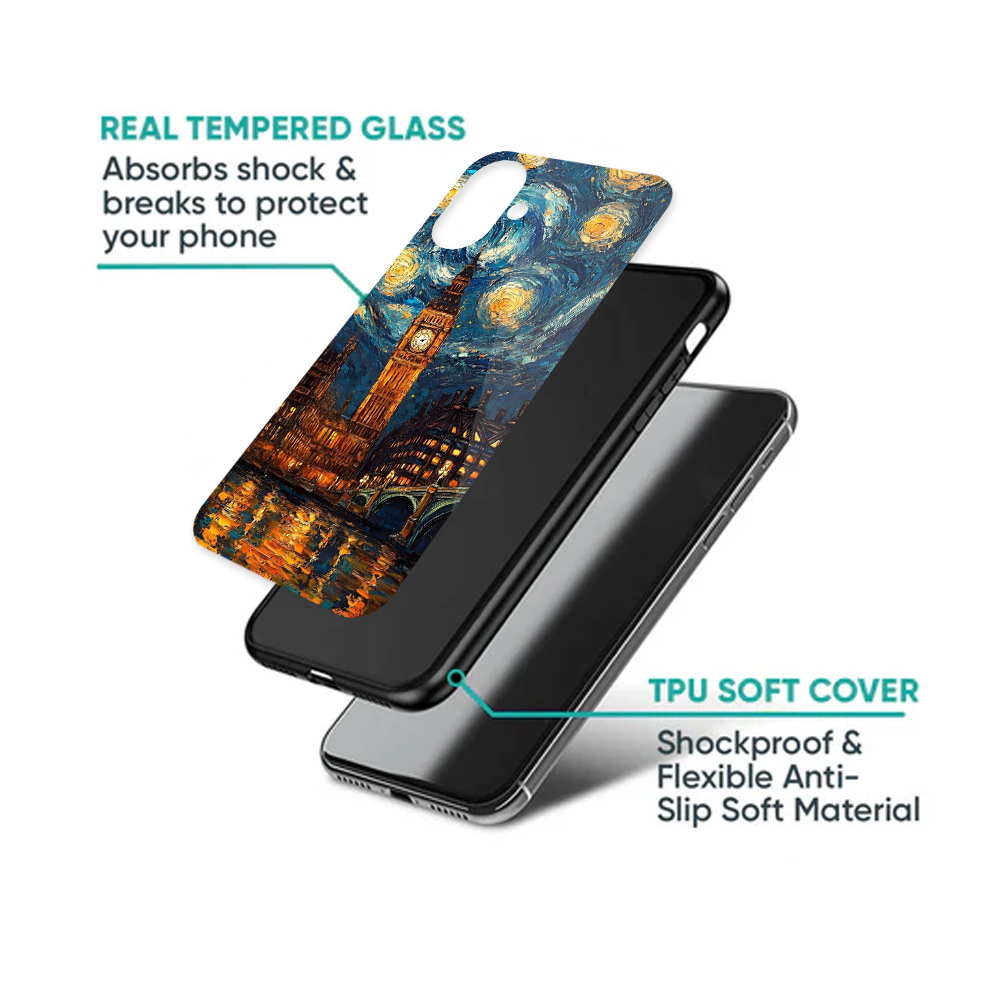 London Big Ben Starry Night Phone Case