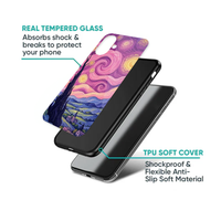 Twilight Purple Starry Night Phone Case