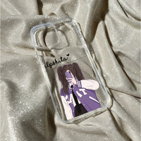 Personalized Varsity Girl Clear Case